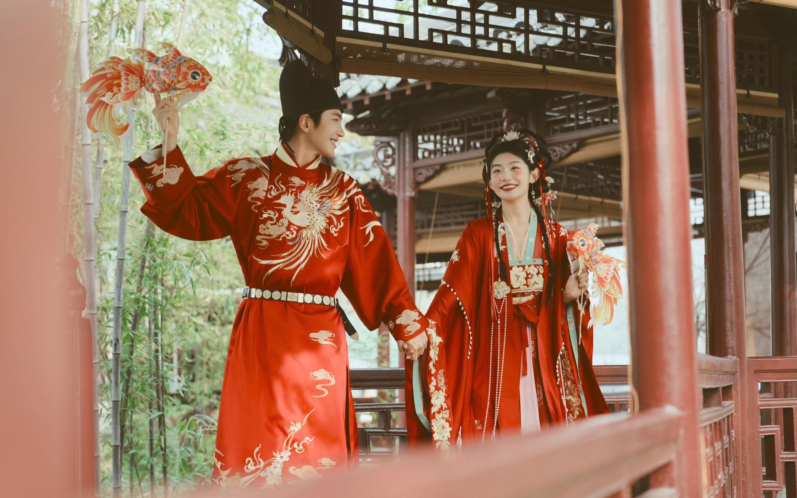 穿越千年 當(dāng)婚紗照遇上盛世古風(fēng) 