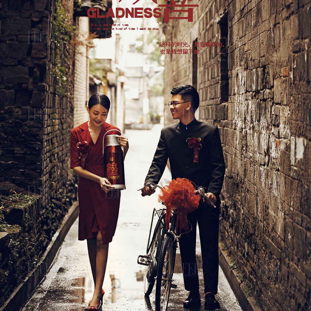 新品发布#90风#中式婚纱