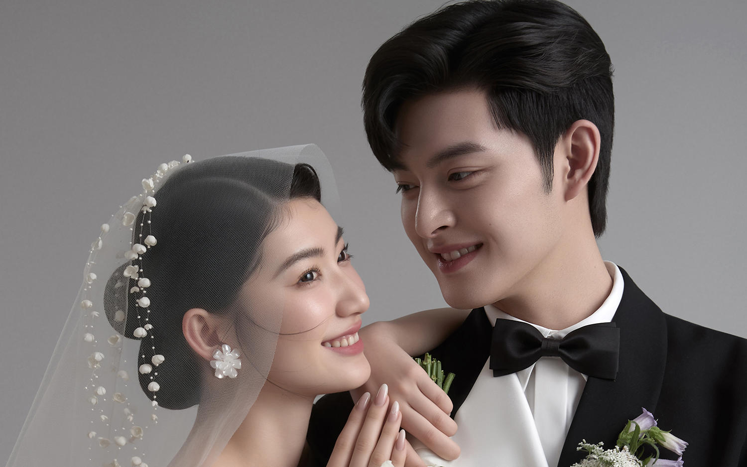 OMG！極簡主紗婚紗照帶來的儀式感果然很絕