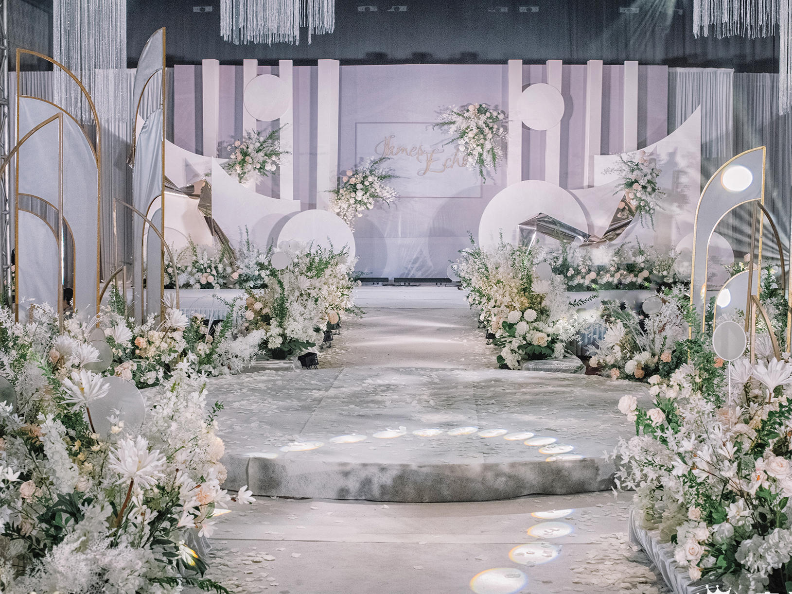 【完美婚庆】欧式情调 纯净灰系唯美婚礼