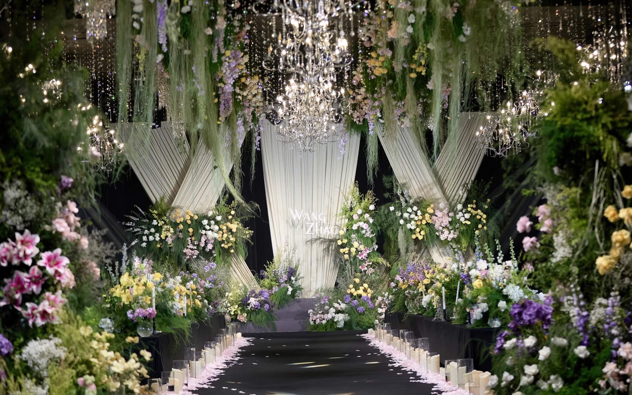  「薇薇新娘」香槟色自然原野