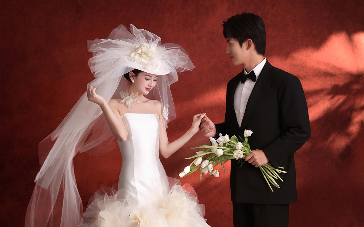 內(nèi)景 l 在愛的底色中尋找橘色浪漫！輕復(fù)古婚紗照