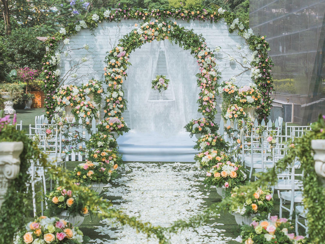 【格调·雅】户外清新唯美婚礼定制—缘分