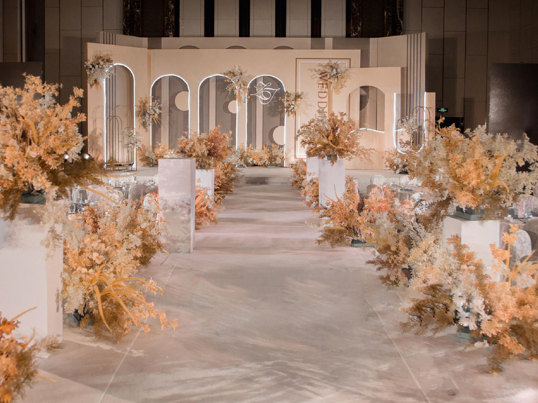 含四大一站式小预算婚礼现场