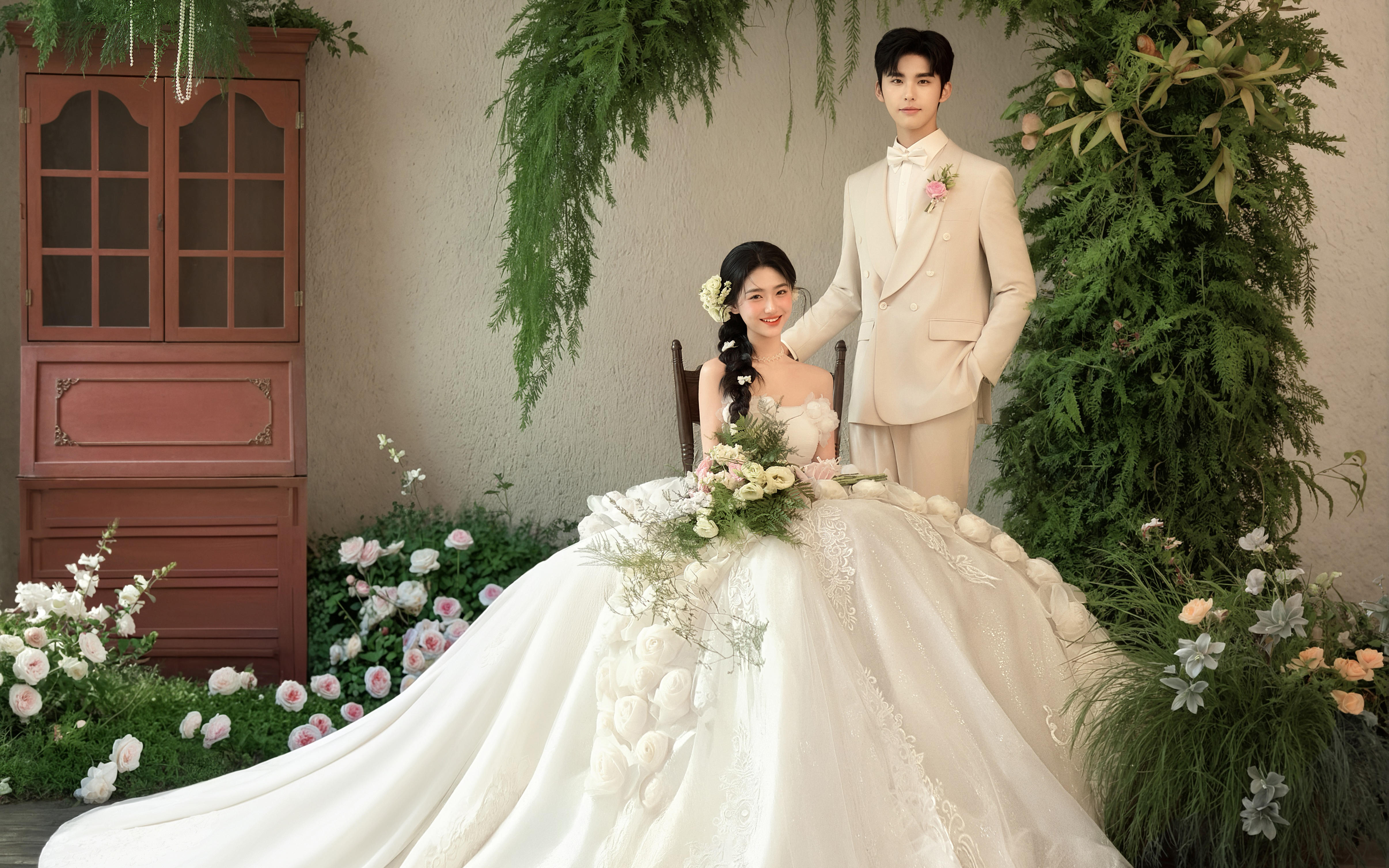 【梵希視覺】太心動啦?拍到了少女感滿分的婚紗照