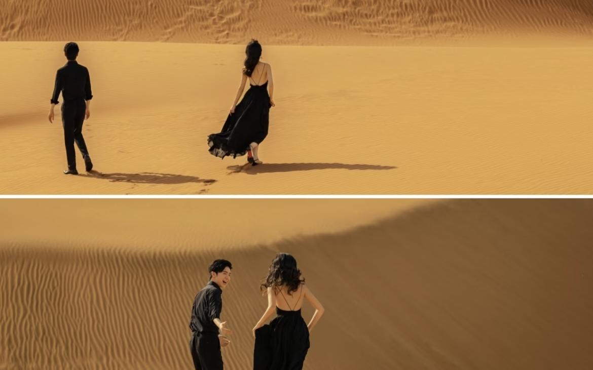 沙漠???婚紗照來(lái)嘍