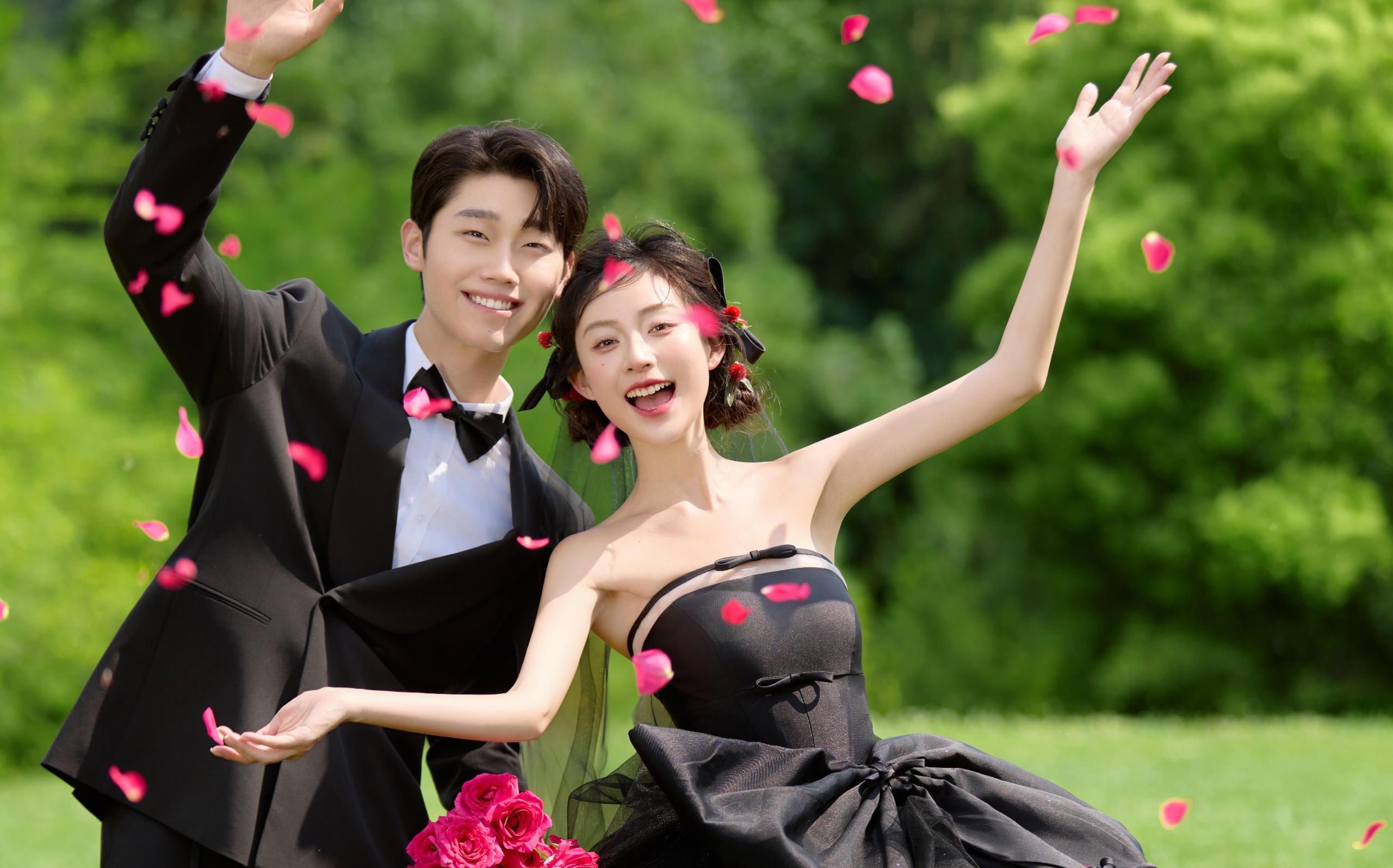 💚好像突然明白了一些人对黑色主纱的执着