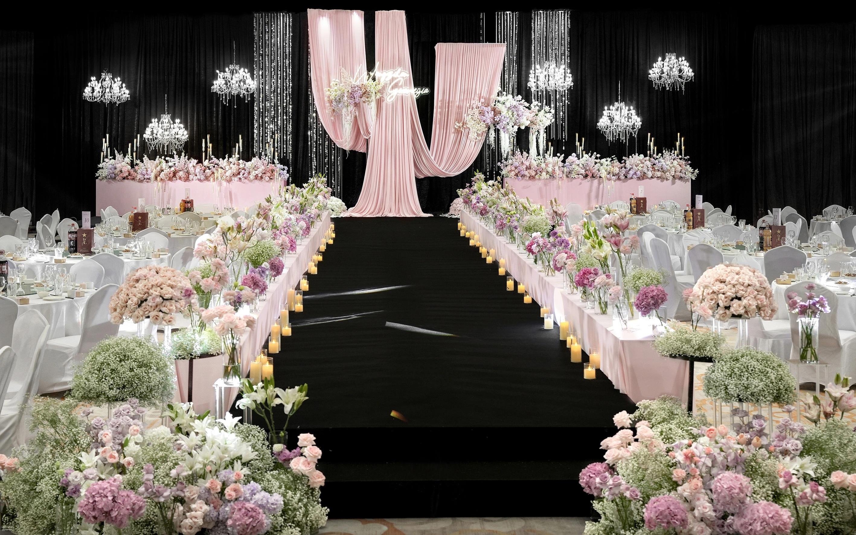 梦幻粉色系轻奢韩式