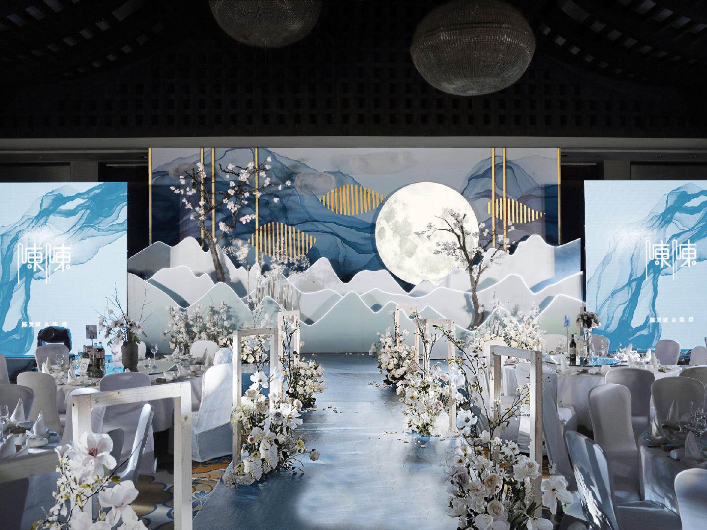 青色烟雨 ｜国风新中式婚礼 首席中式主持人 跟妆