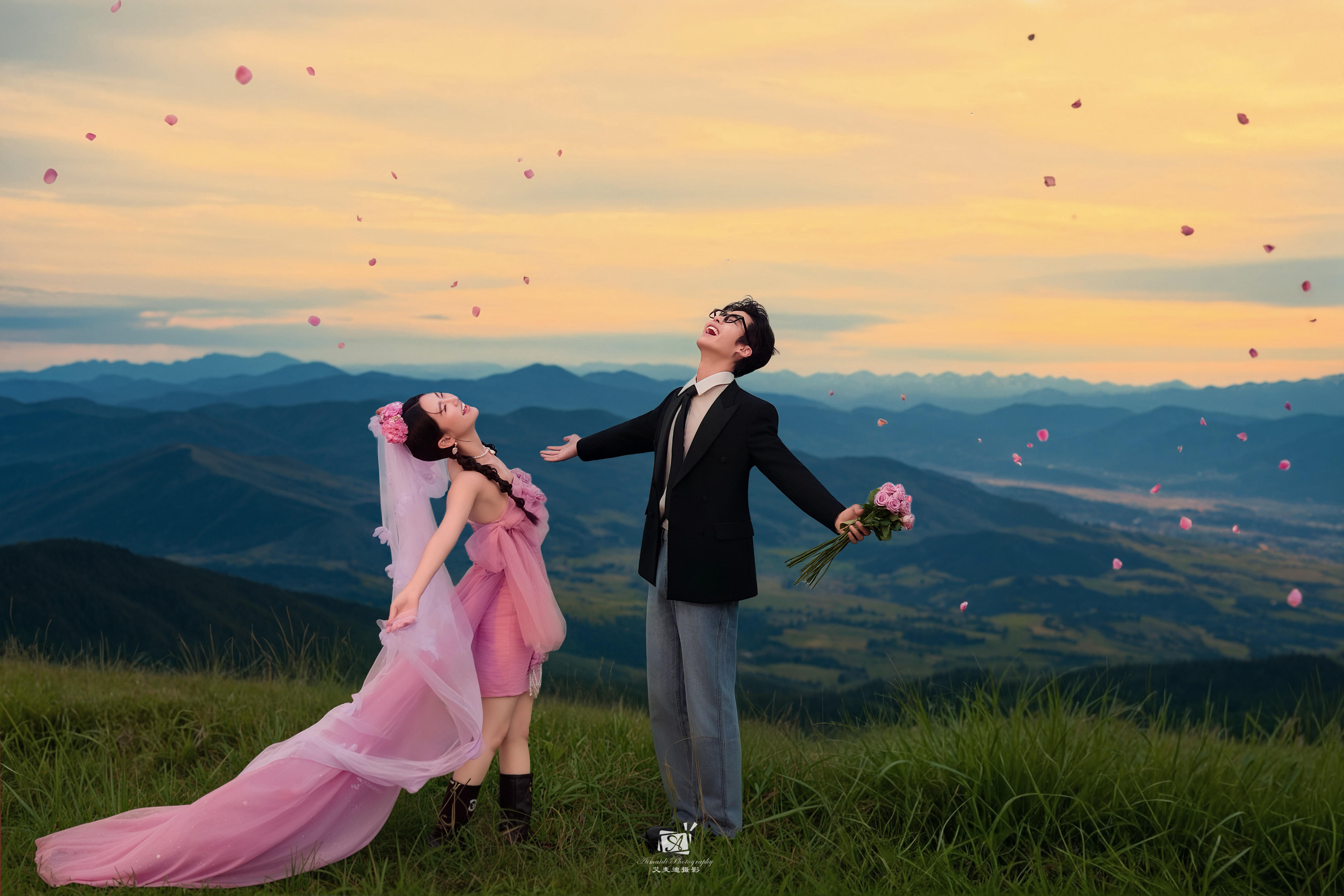 艾麥迪|山頂氛圍感婚紗照