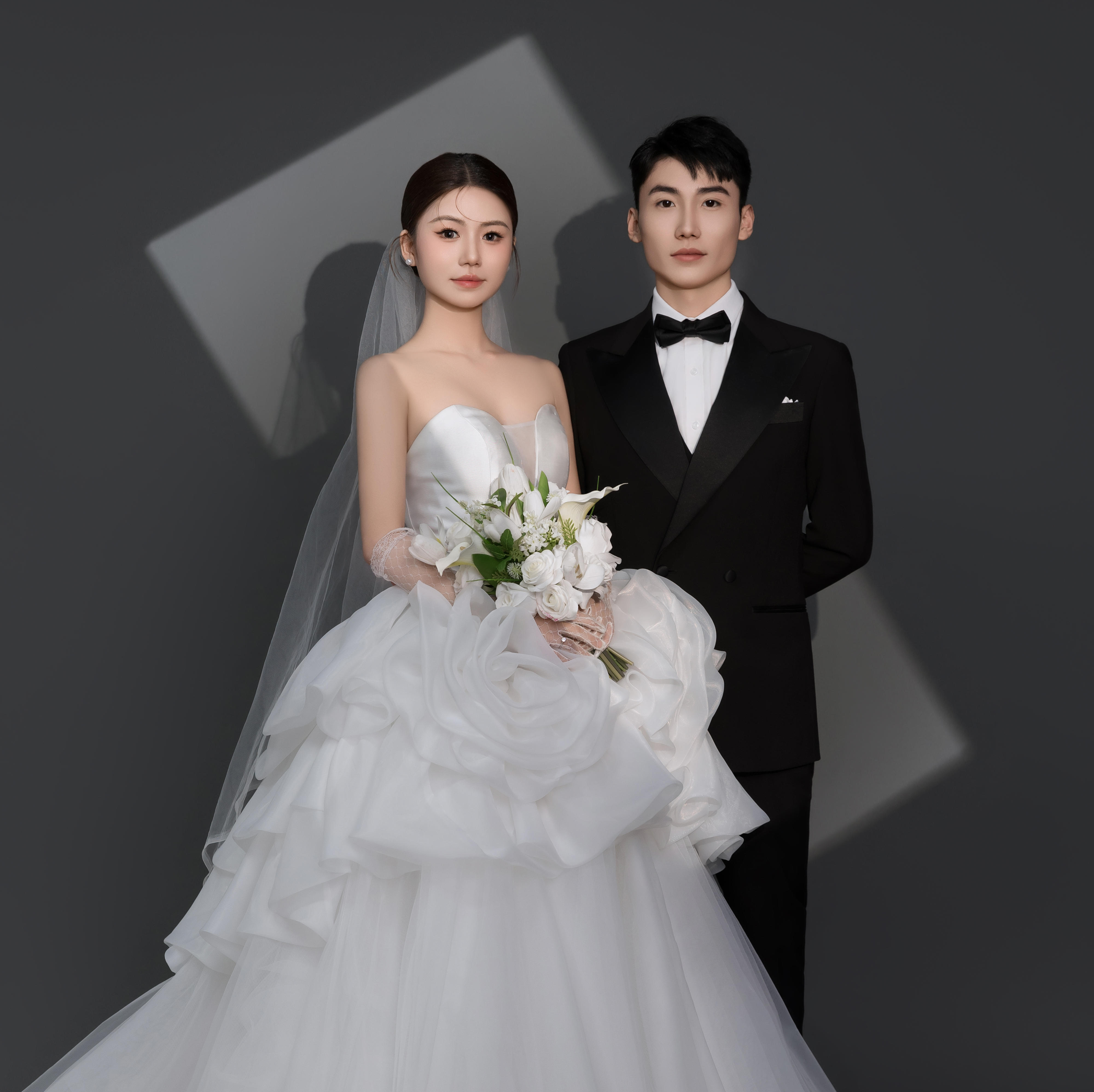 高级感光影主纱