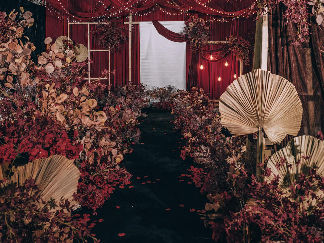 【In诺定制】红黑复古婚礼套系