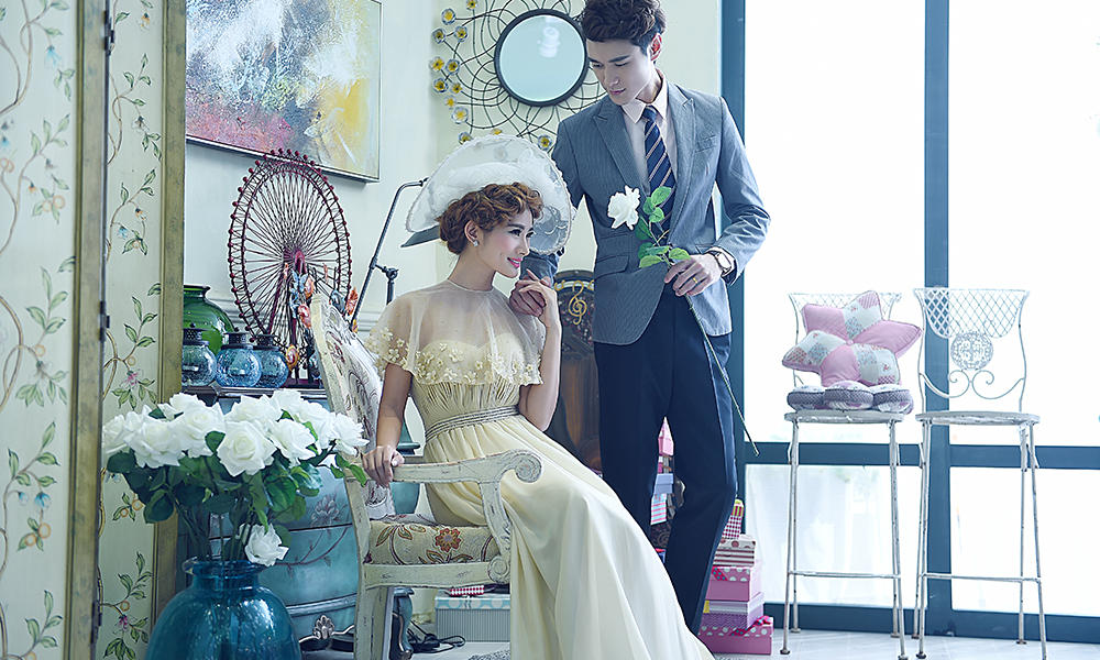 漫视觉作品欣赏《复古韩式 溢彩时光》