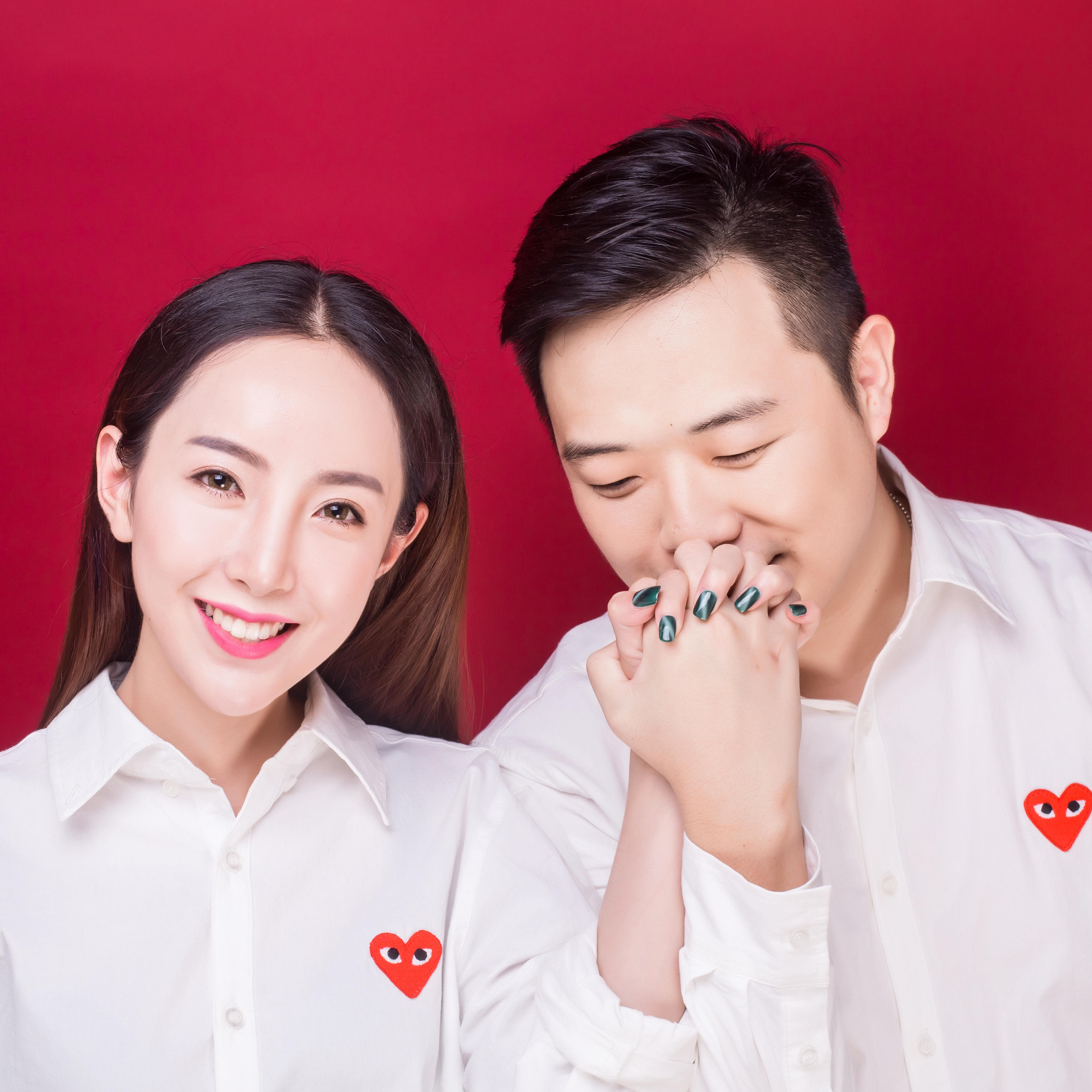 【立减200/立等可取】美到没朋友爱朵结婚登记照