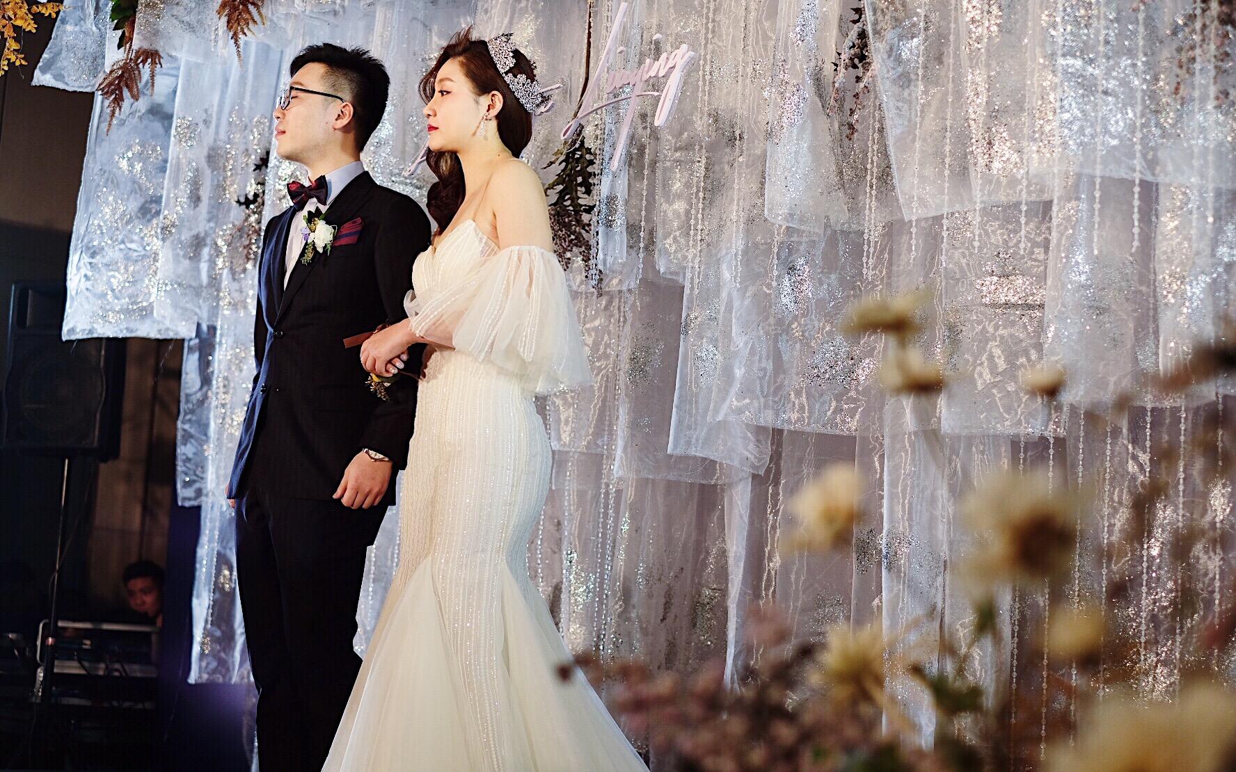 【Miss.U&Me客片】鱼尾婚纱 红色敬酒服