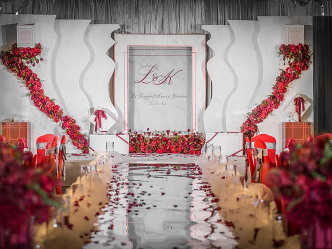 【心·悦】大理石ins风清新韩式精致婚礼定制