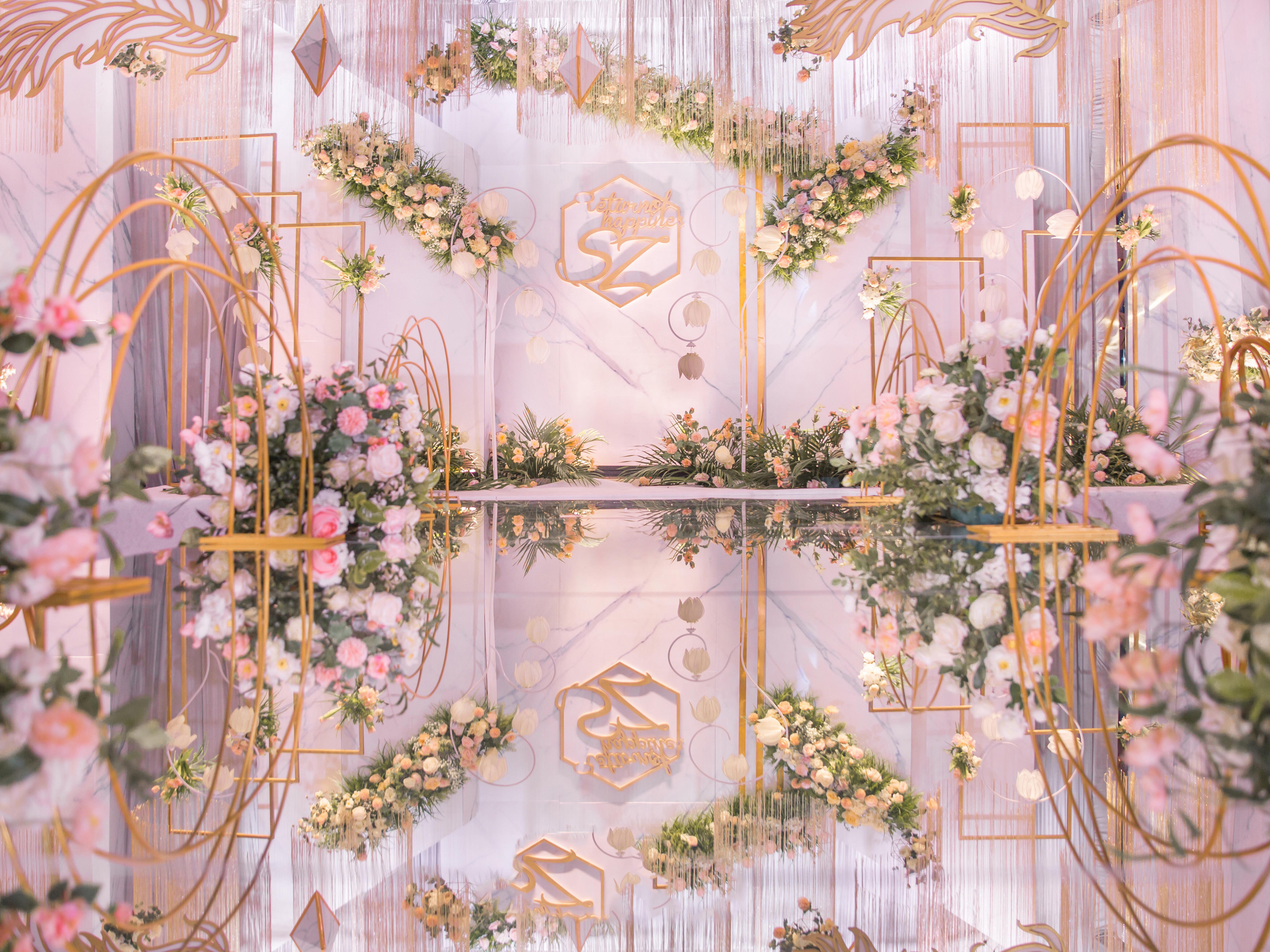 【晟世】唯美花满情浓婚礼套餐（含四大金刚）