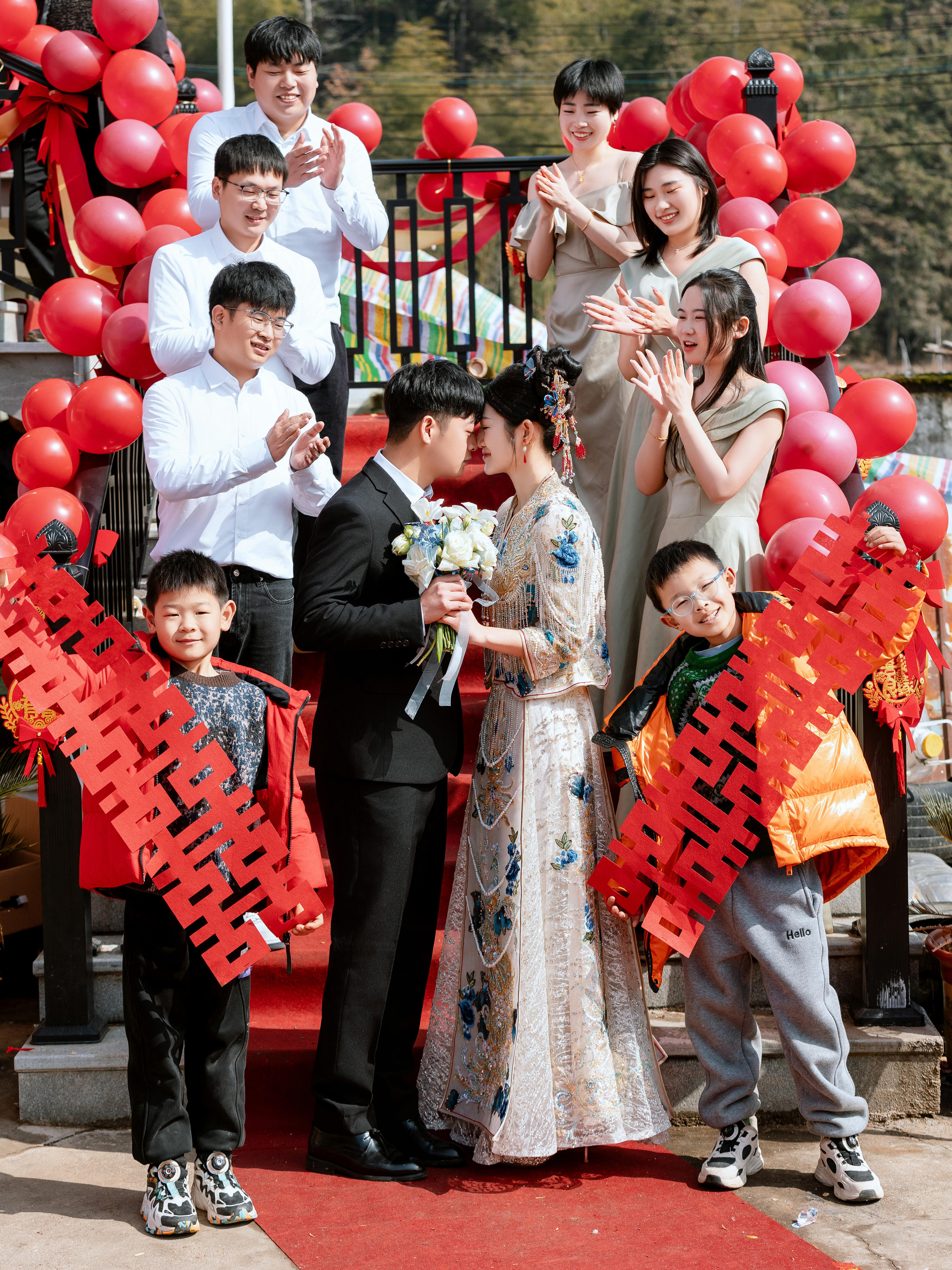 祝福是大家给的