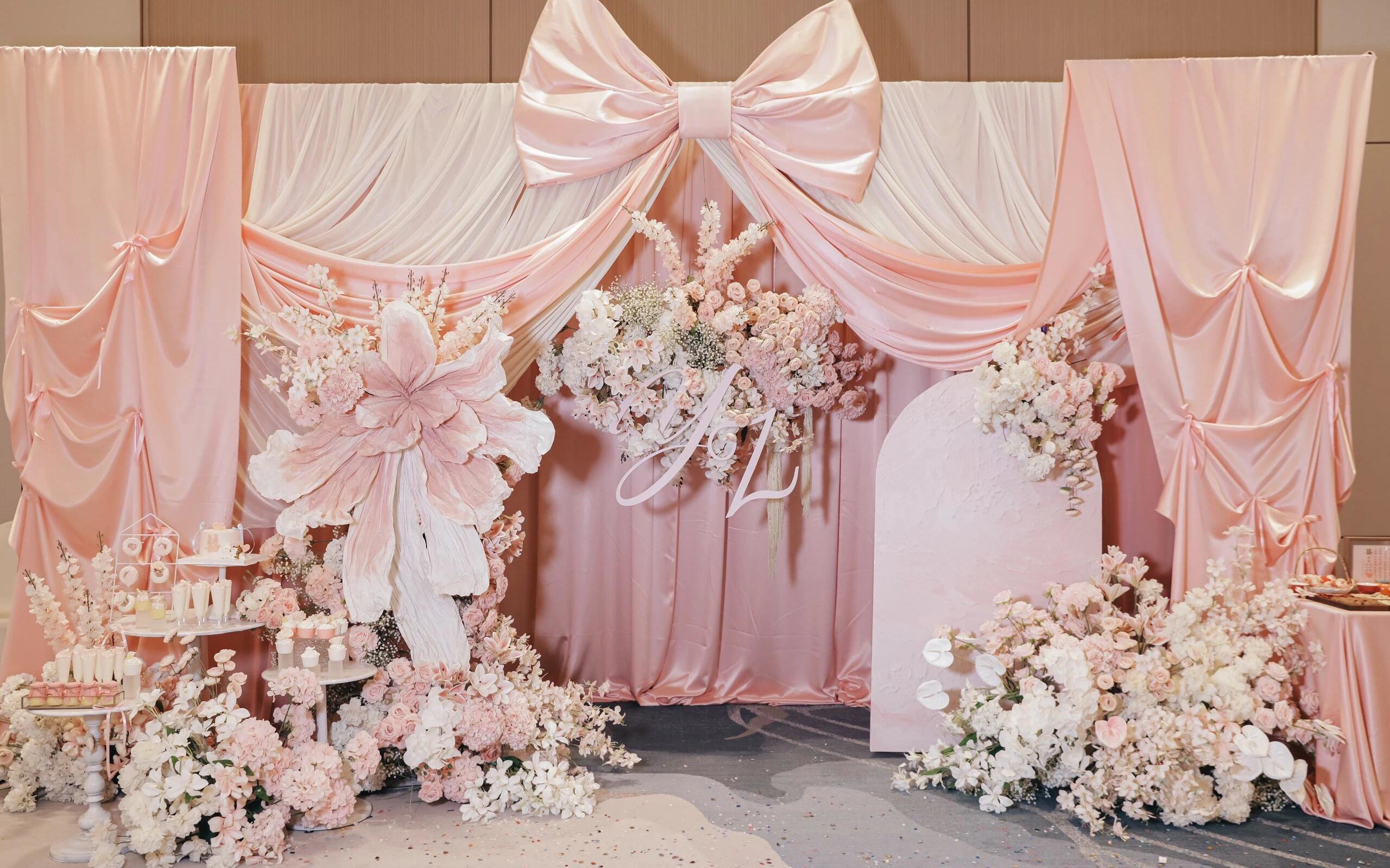 浪漫婚禮定制-粉色夢幻