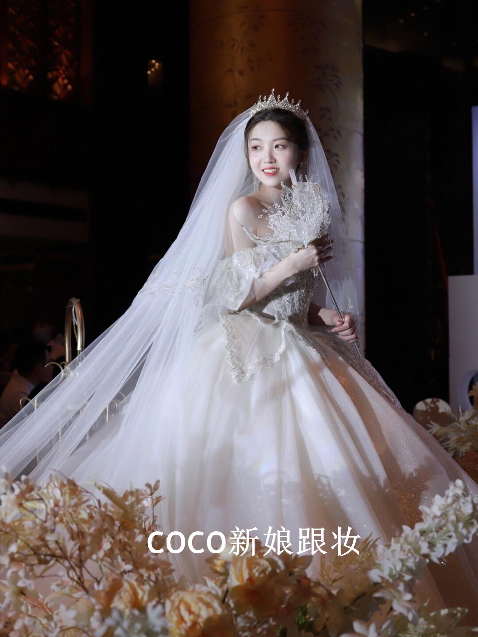 coco新娘跟妆浪漫风格造型