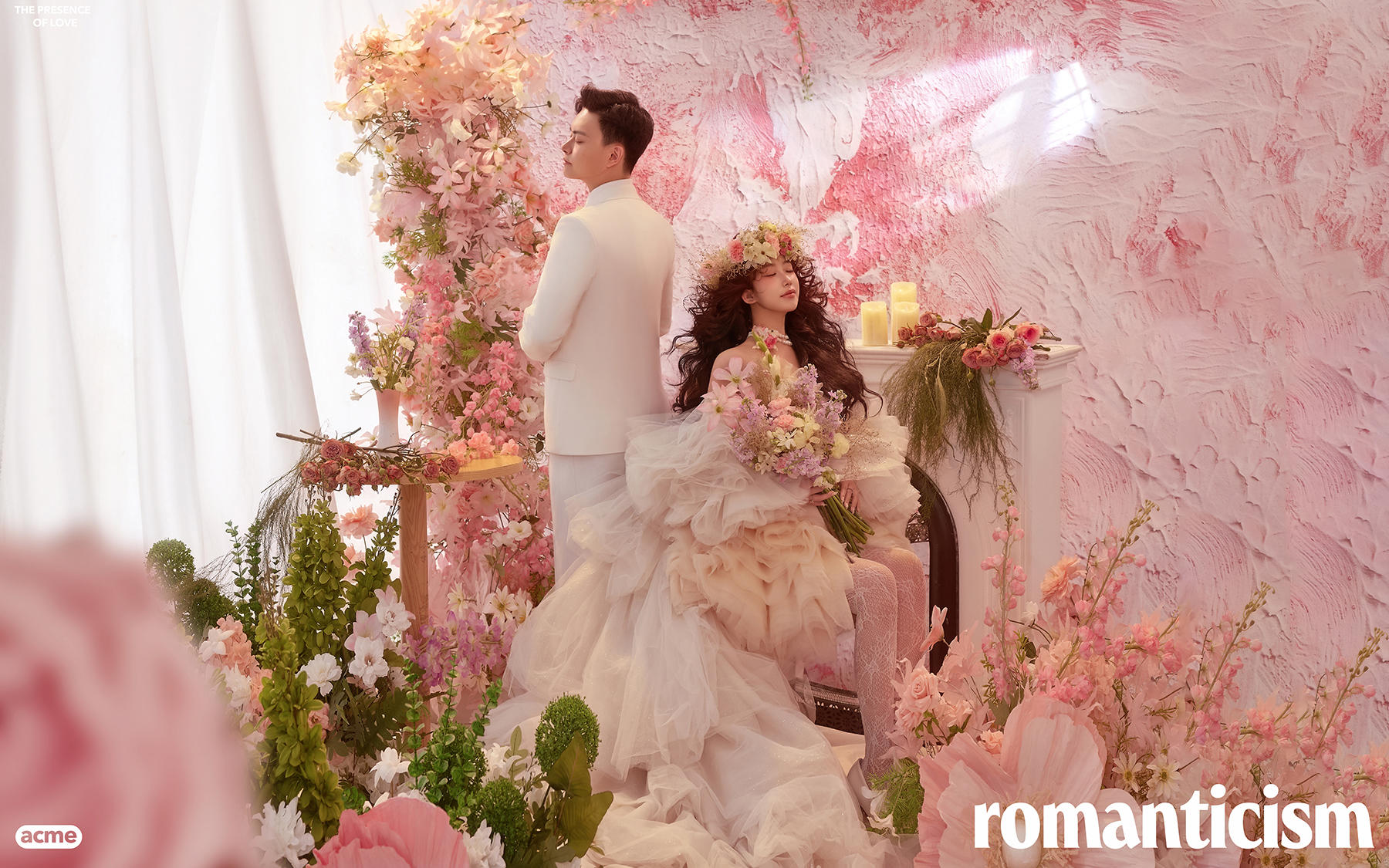 【真实客片】花房婚纱照丨张宏羿&王美琳