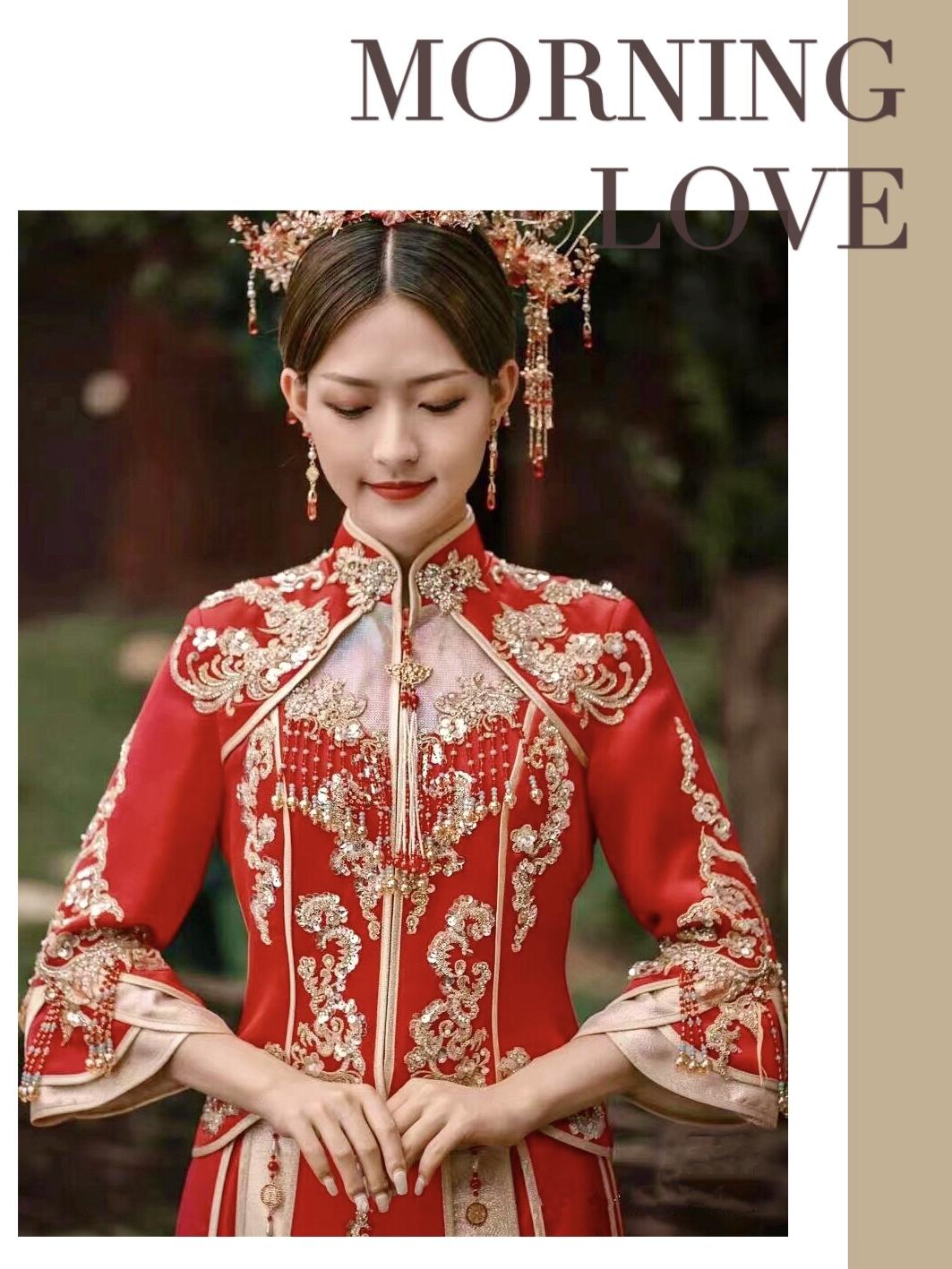品牌轻奢中式嫁衣