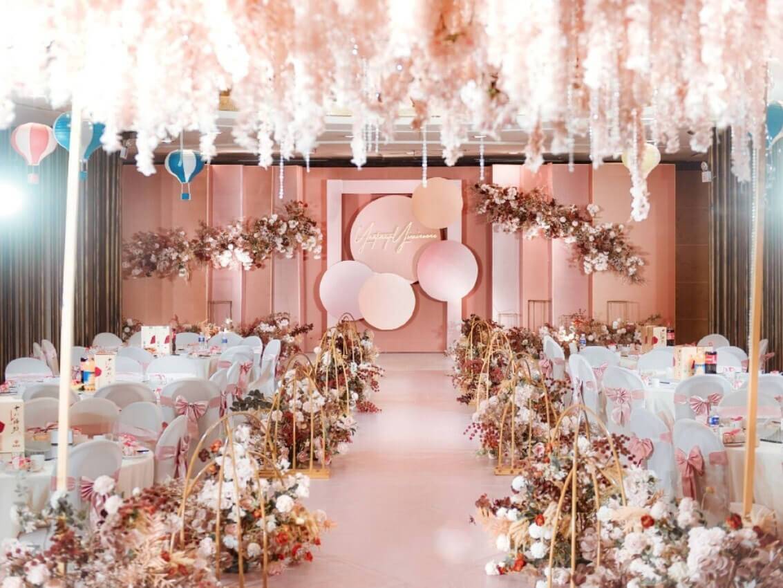 天美婚礼-粉色与你相遇的日子