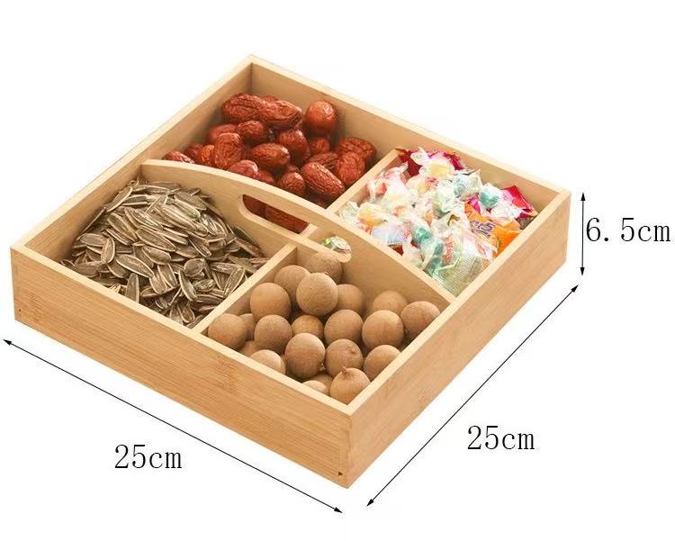 早生貴子中式干果盒結(jié)婚訂婚用品干果盤