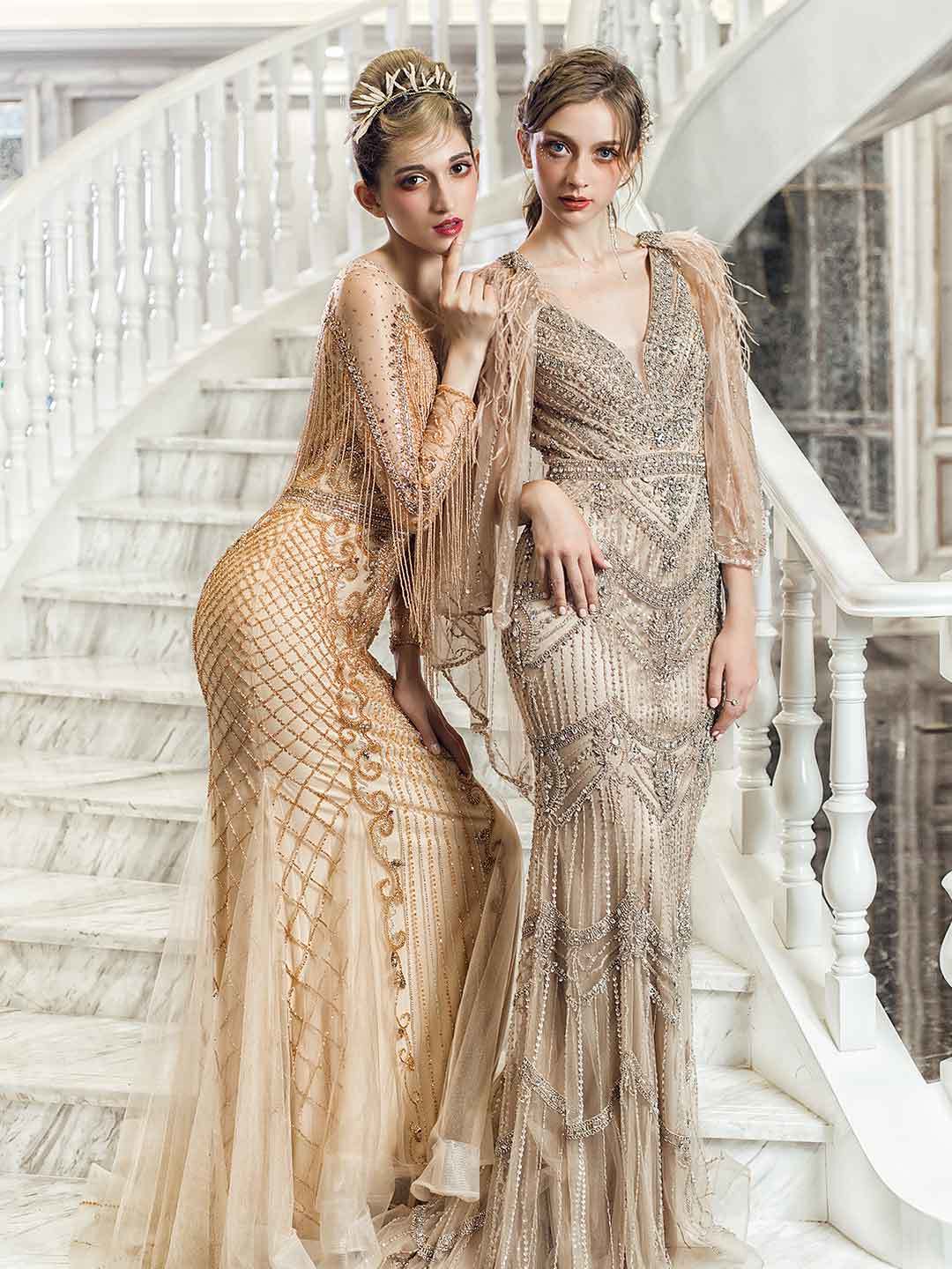 晚宴服、主持服、年会服等适合多场合