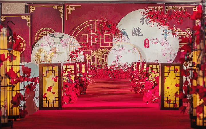 高级/白绿色/轻森系婚礼