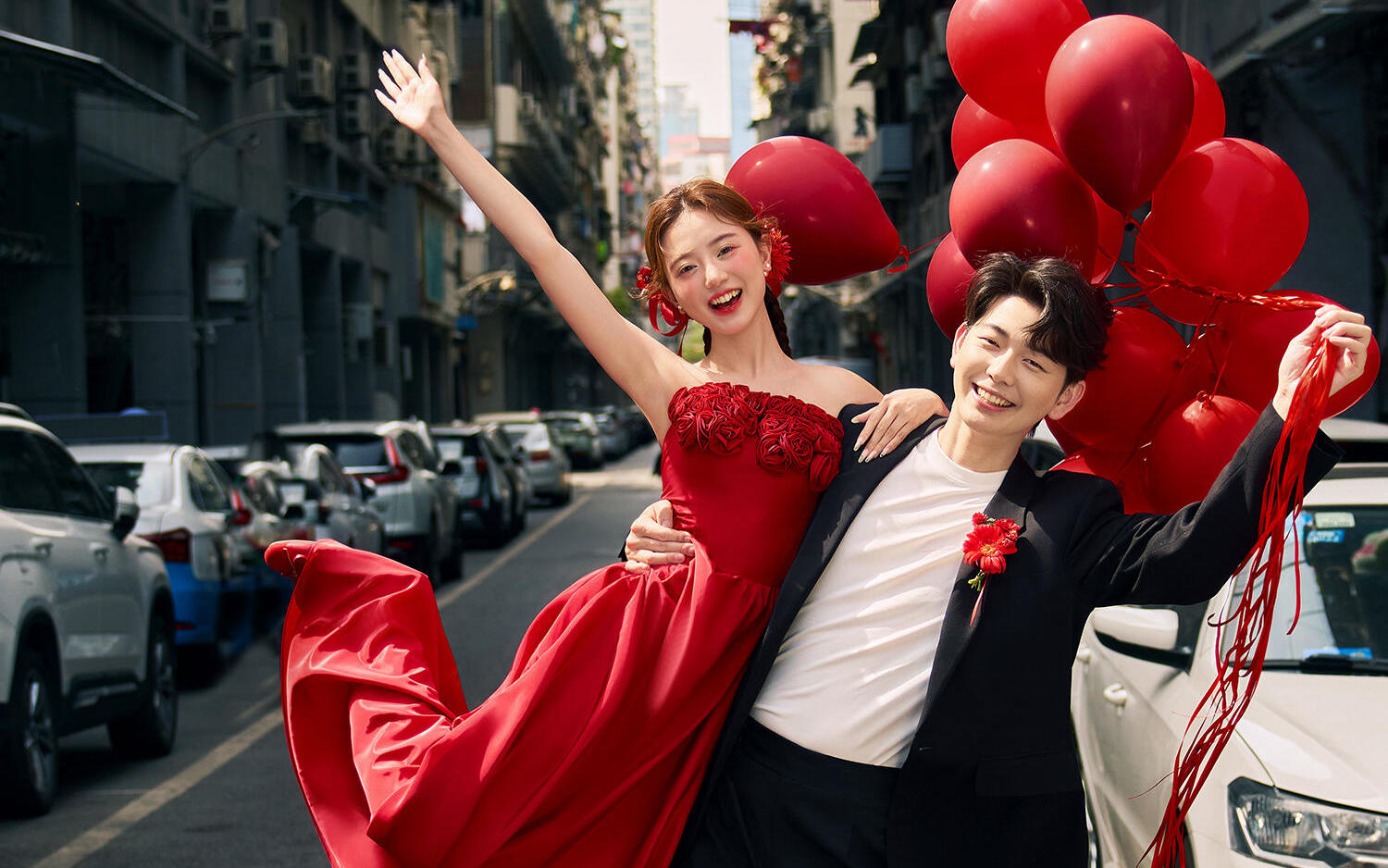 瘋狂心動的喜嫁婚紗照|甜妹拍