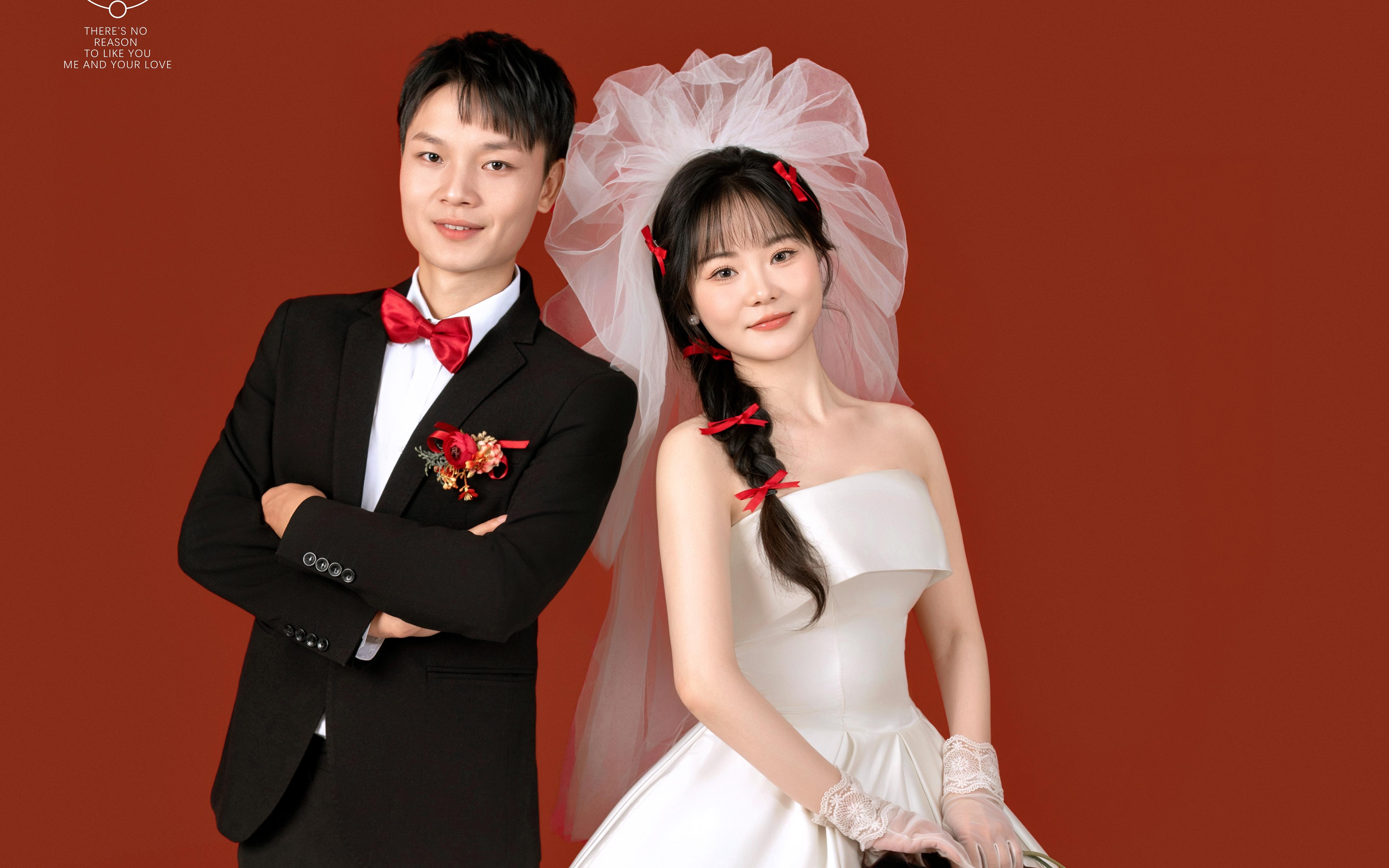永远相信🧧喜嫁婚纱照可以统一全家审美