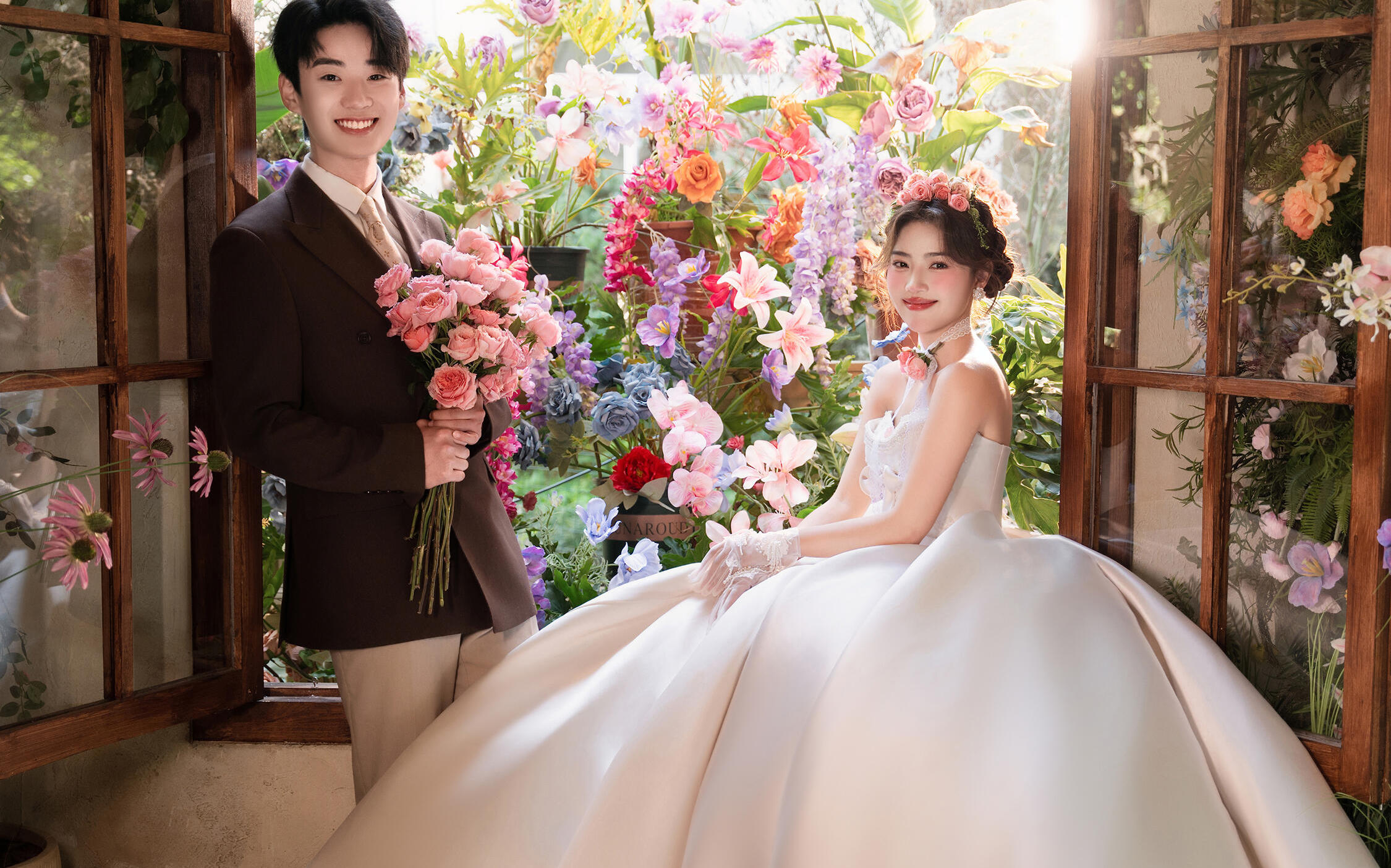 緞面小花園感 法式輕復(fù)古