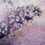 【庆文婚礼】粉色系 背景大花墙 订单即送超值礼品