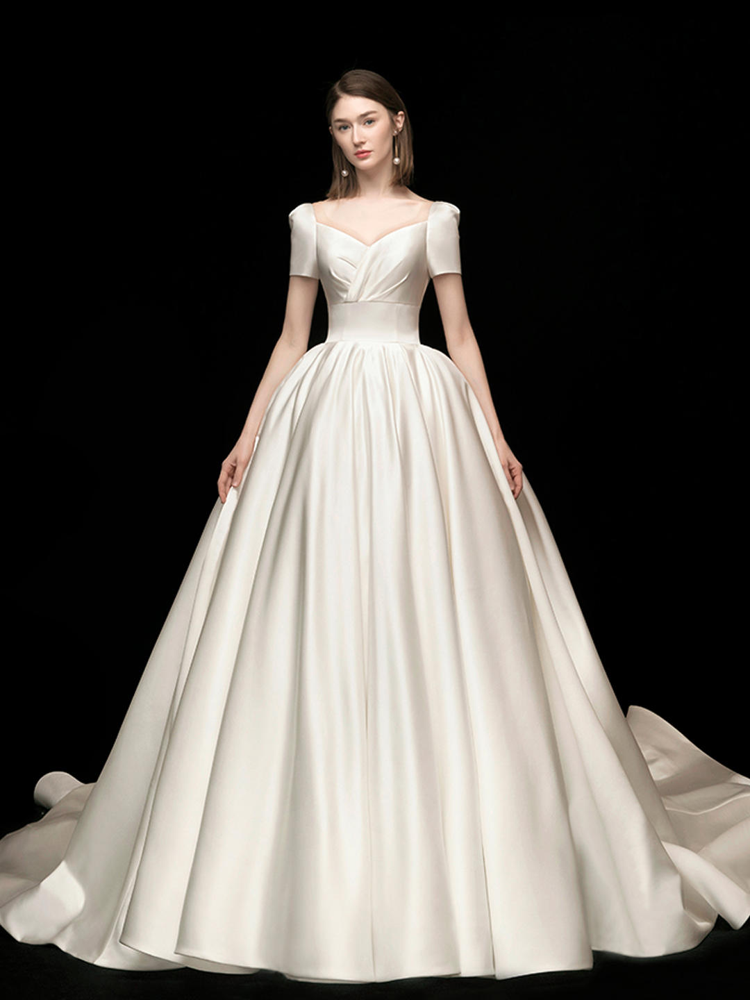 DM高定婚纱--邂逅时光系列/筡白