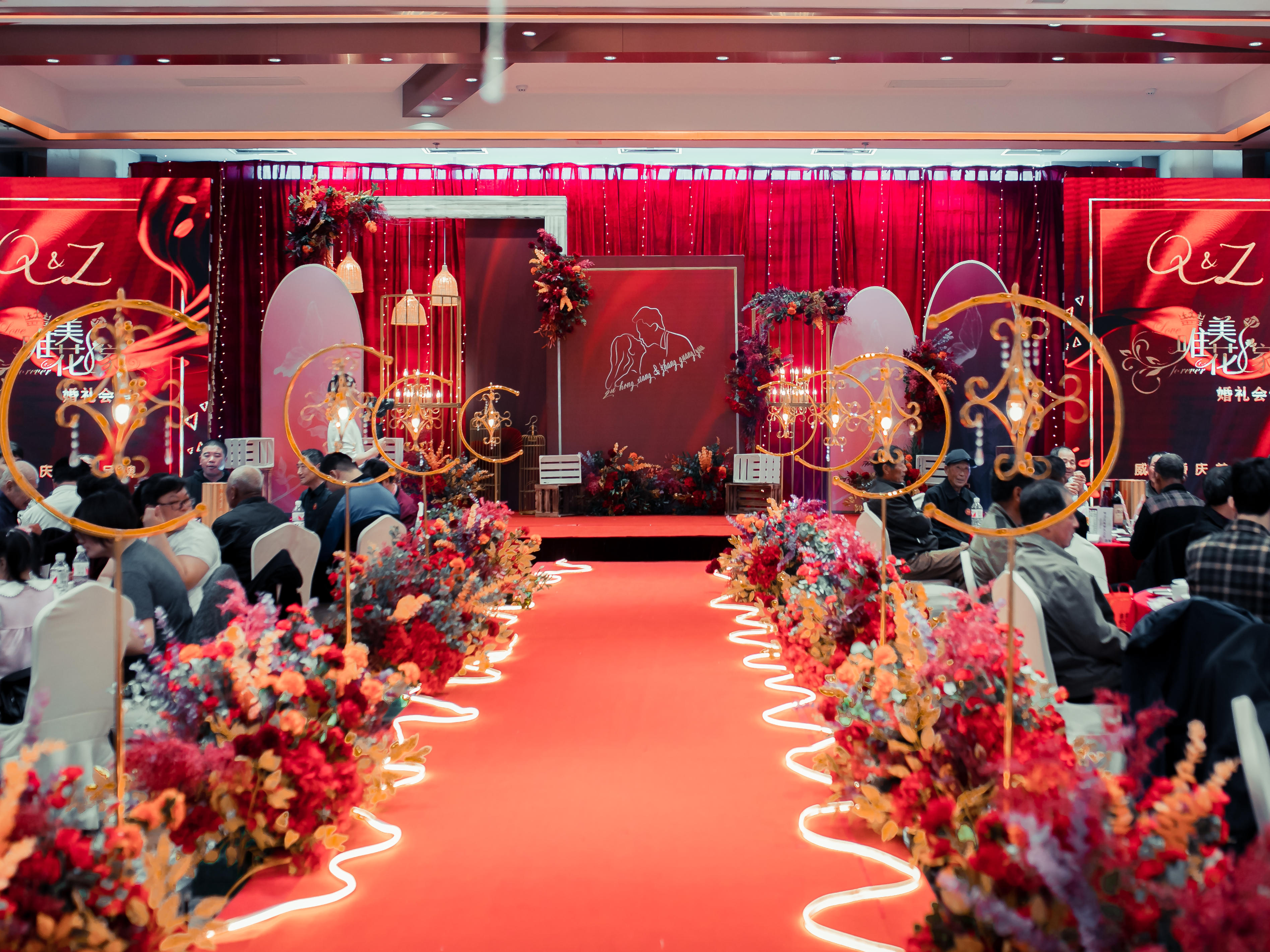 唯美花嫁2020.0512香庭花海酒店红橙蜜爱