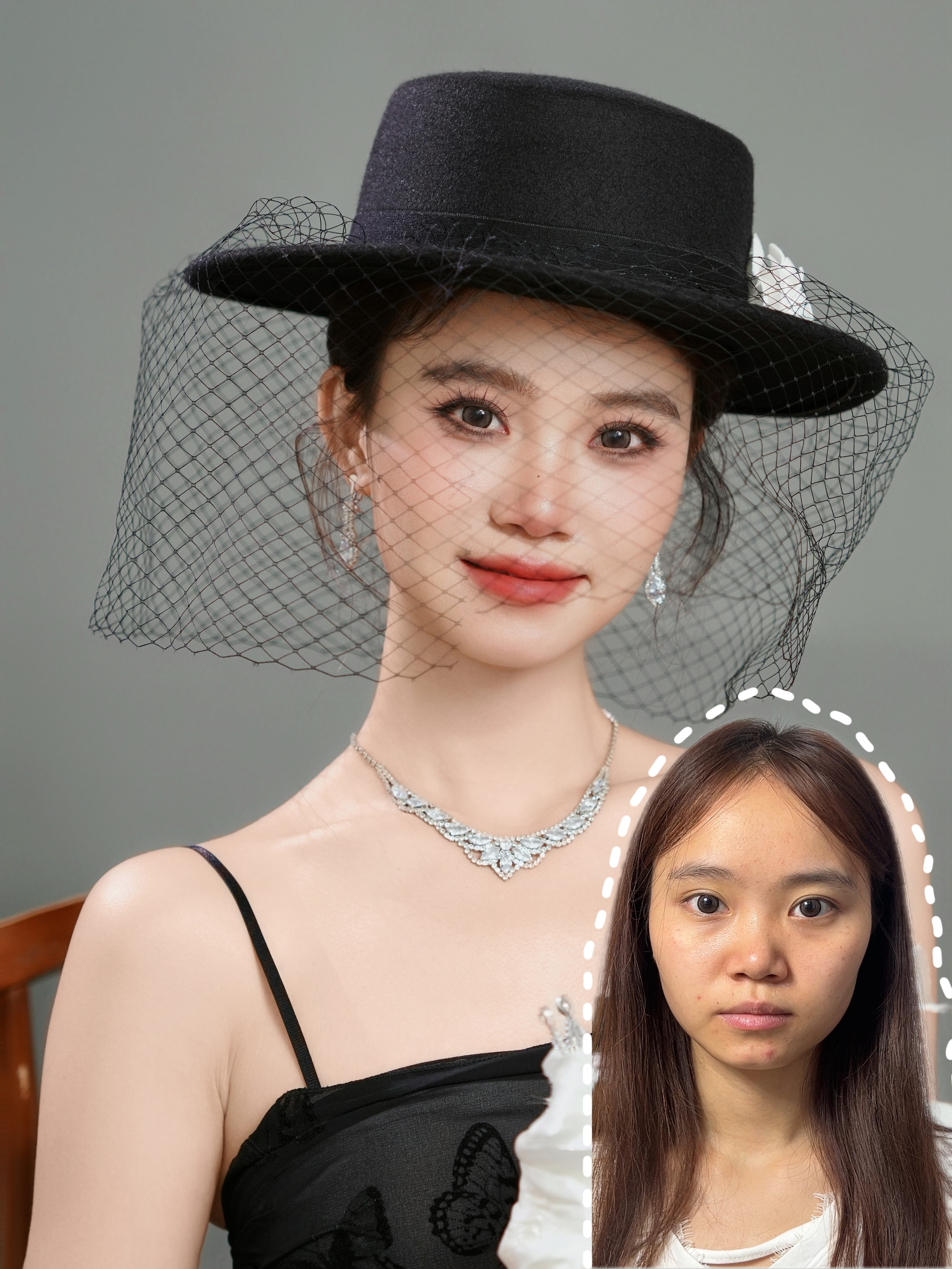 妆面