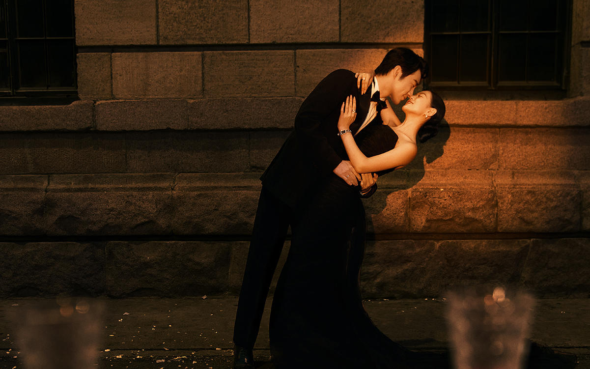 城堡為幕，黑紗作伴｜這浪漫是心動本身