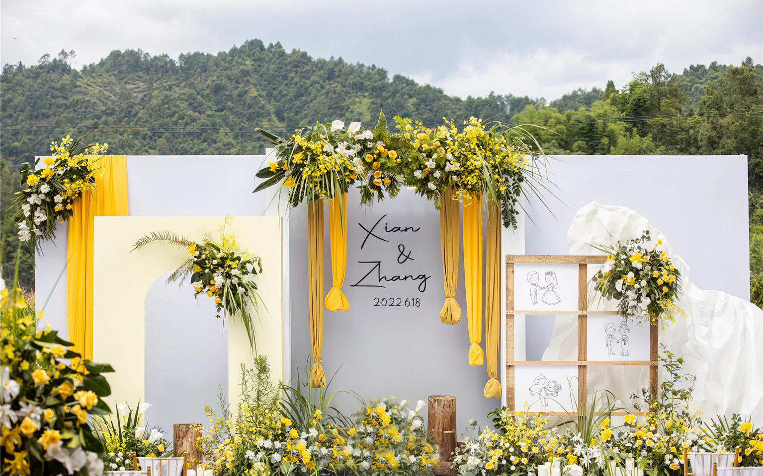 【星尚婚庆】小清新户外婚礼