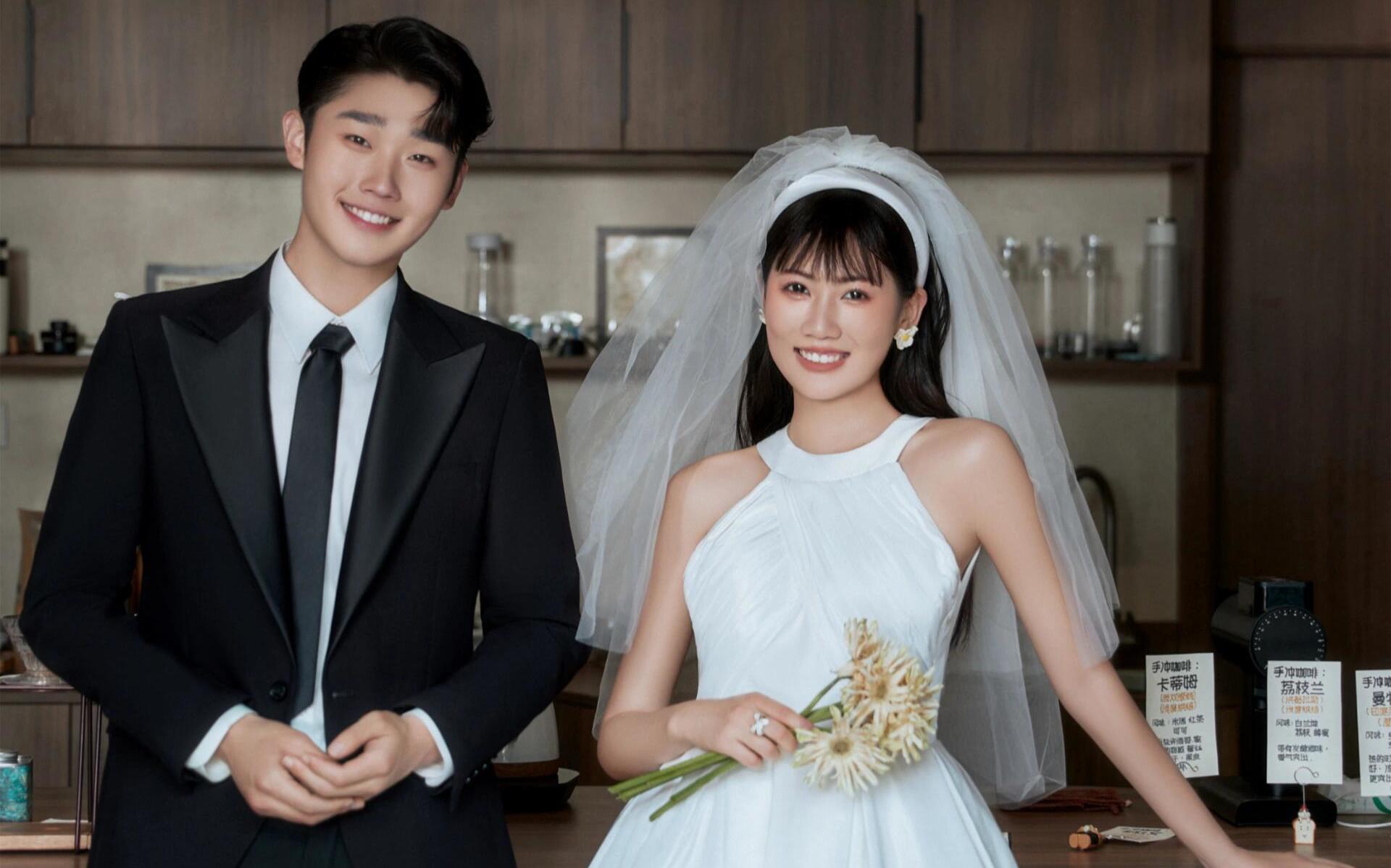 真不是剧照！选了好久的ins风婚纱照