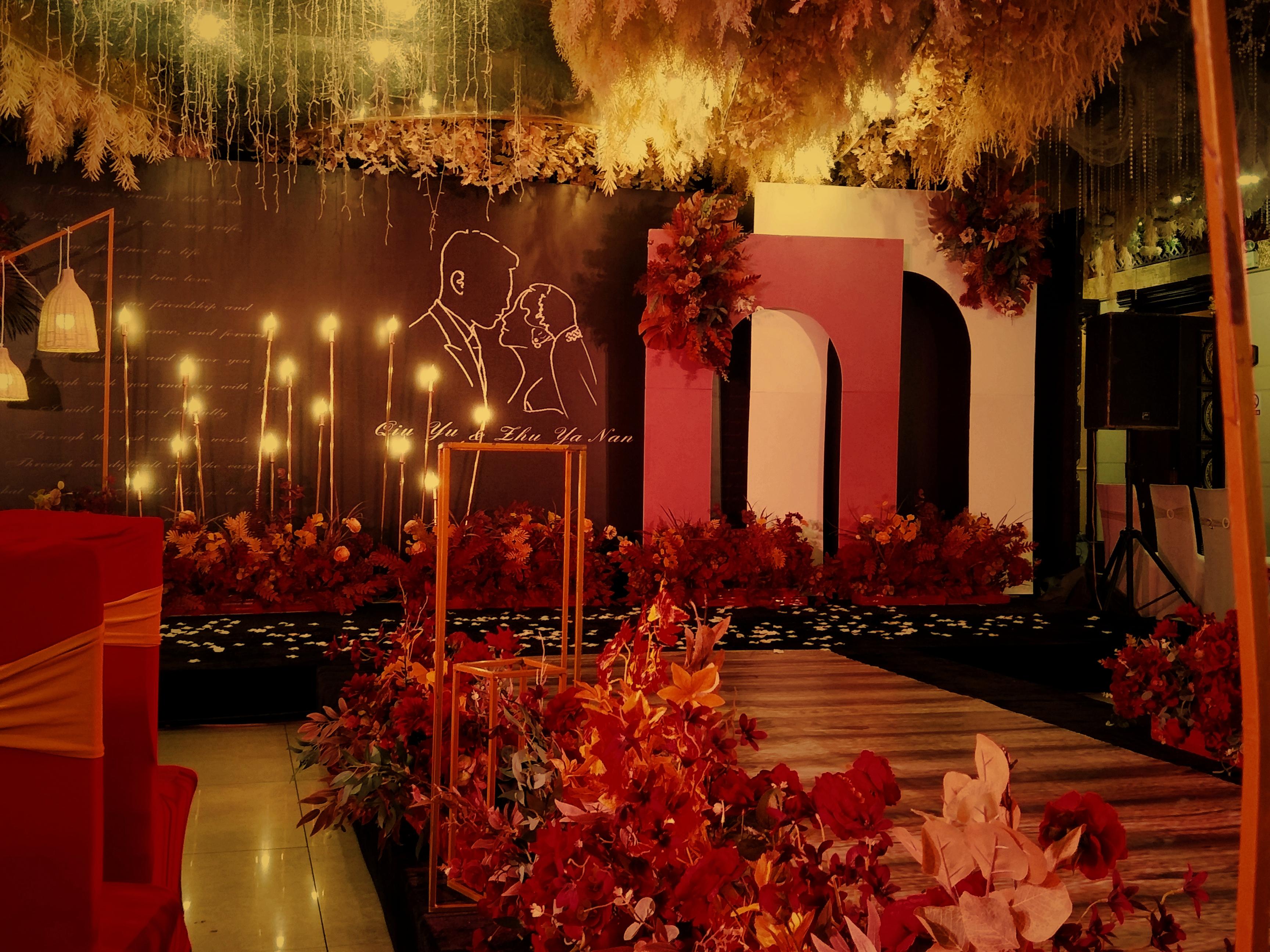 【红双喜婚礼】复古红色21网红款