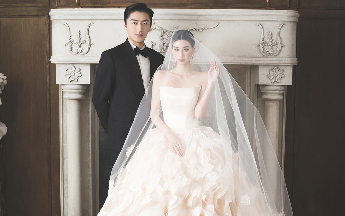 內(nèi)景 l 一眼就淪陷的復(fù)古婚紗照