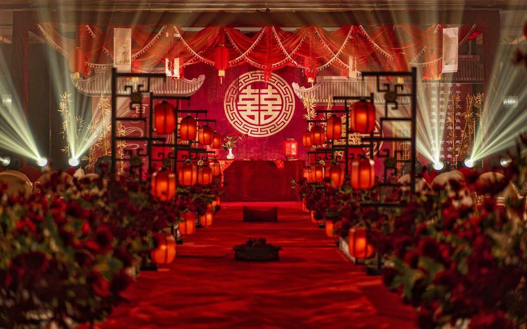 【诺丁山婚礼】小而精红色中式婚礼-静好