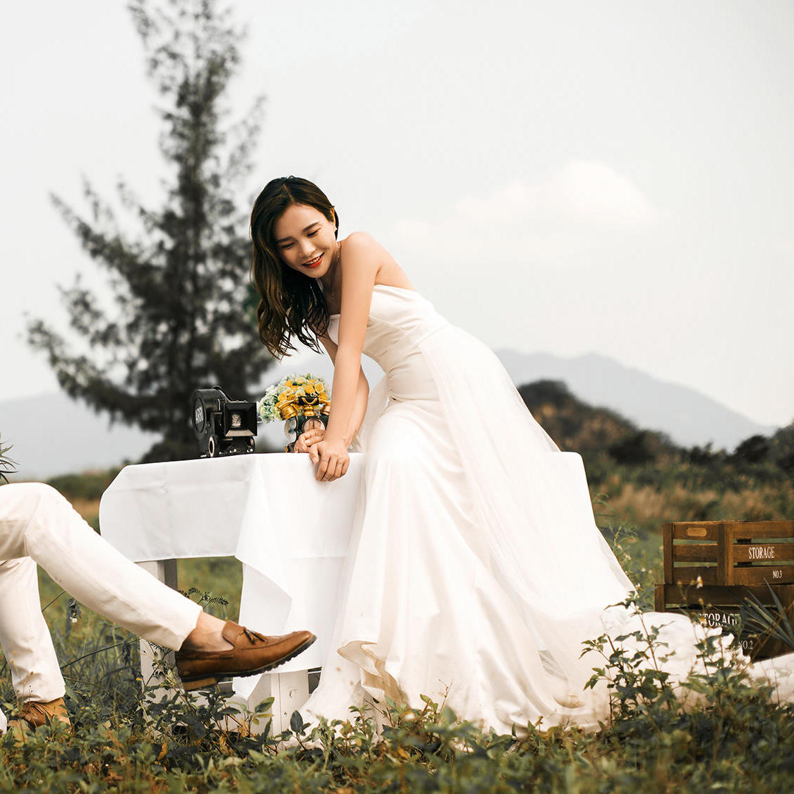 婚纱照【玫瑰海岸/玫瑰小镇+游艇拍摄】