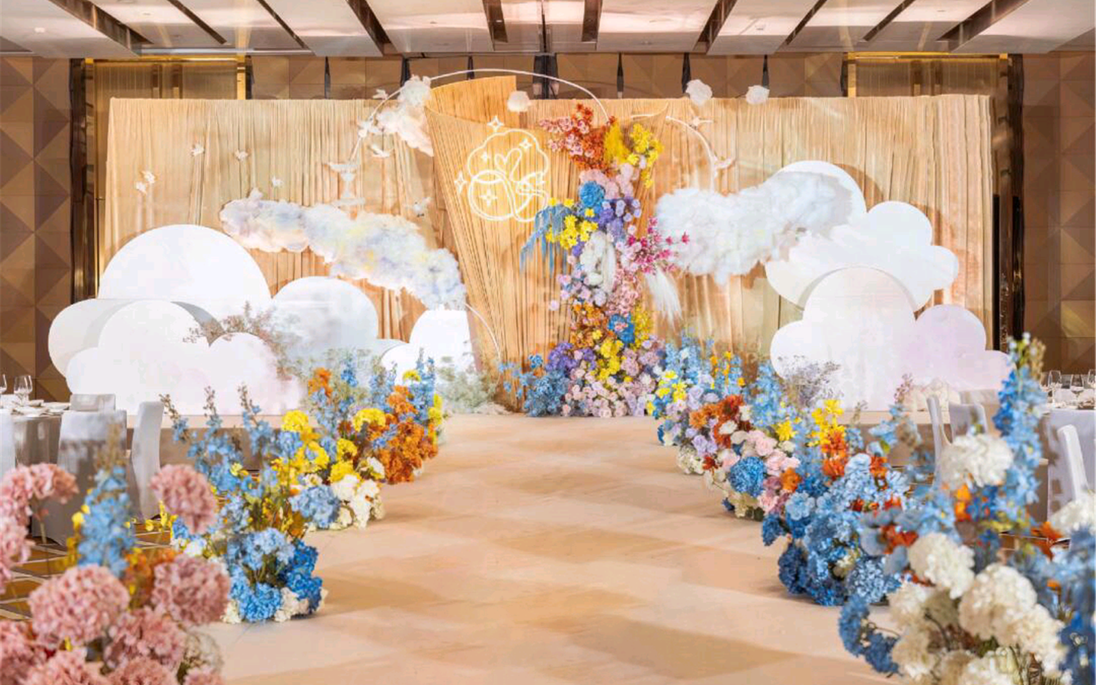 甜蜜可愛的多巴胺婚禮