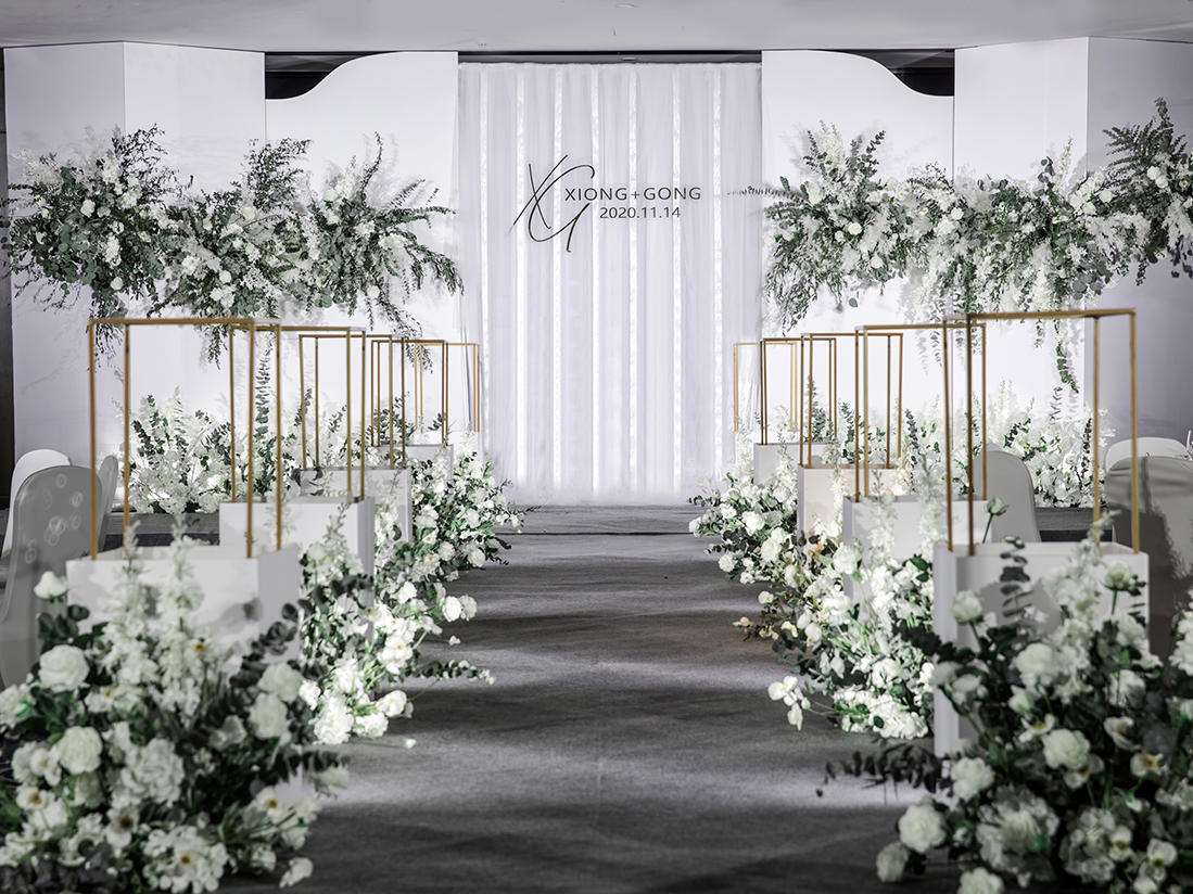 【ins风简洁小清新婚礼，文艺浪漫满分】