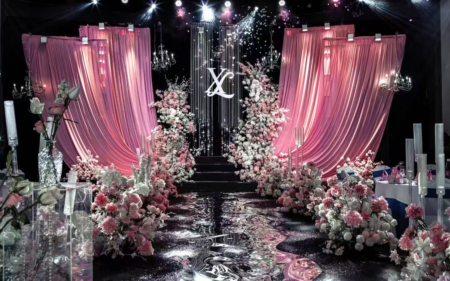 秀氣鮮花粉色夢(mèng)幻公主風(fēng)