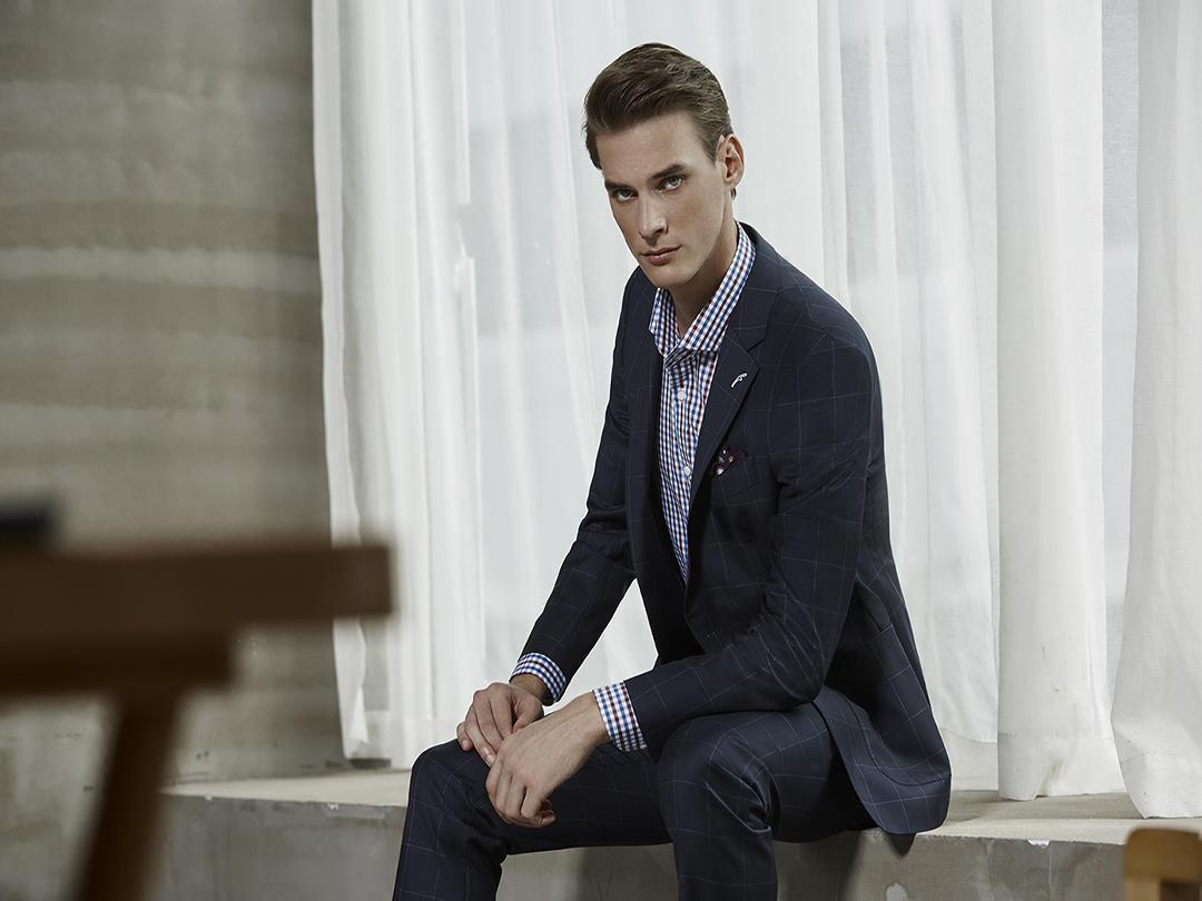 兰亭钜惠——南山全羊毛面料手工高定西装