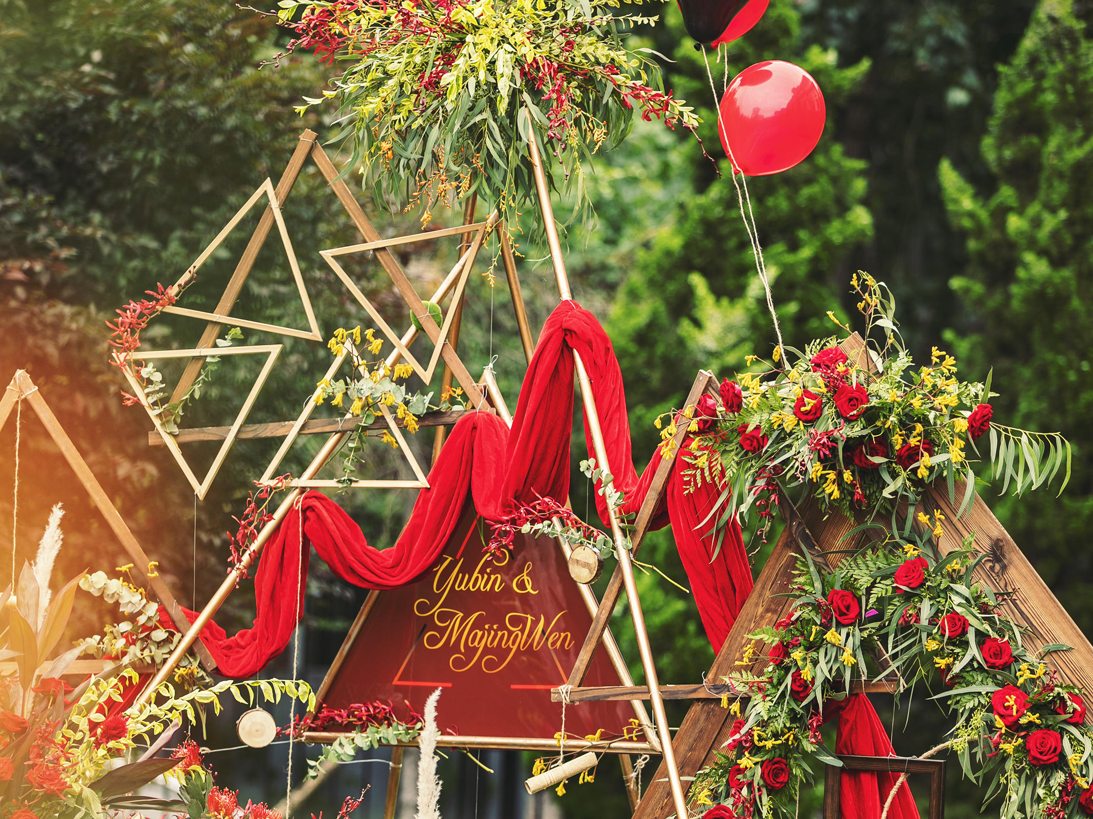 美式乡村主题婚礼|M&Y