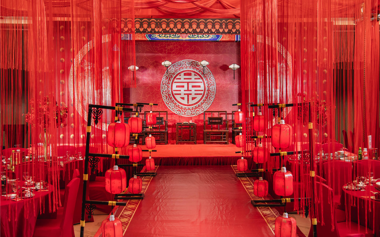 百年婚禮總店案例（傳統(tǒng)中式婚禮）